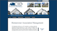 Desktop Screenshot of cidmanagementsolutions.com